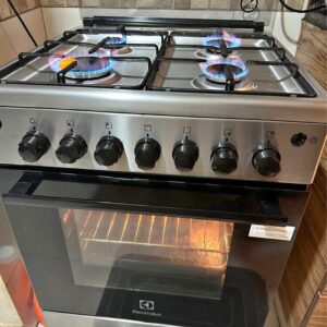 Used Electrolux 4 burner gas cooker 60cm