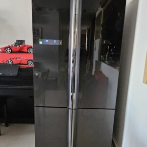 Used Hitachi 4 Door French Style Refrigerator - Modern & Efficient, Like New