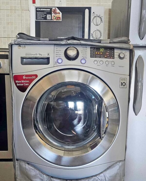 Used LG 8kg Washer Dryer - Sleek Look, Well-Maintained