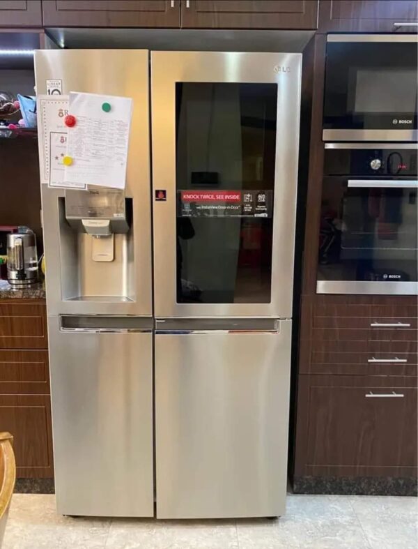 Used LG InstaView Door in Door Refrigerator with Water Dispenser Ice Maker - Smart Design