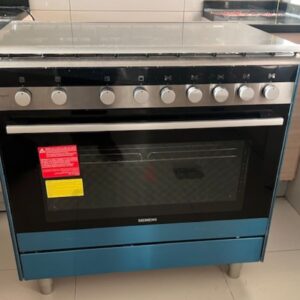 Used Siemens New Model 5 Burner Gas Cooker 90cm - Modern Design, Top Performance