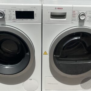 Used Bosch Series8 Separate 9KG washer 9kG Dryer Set