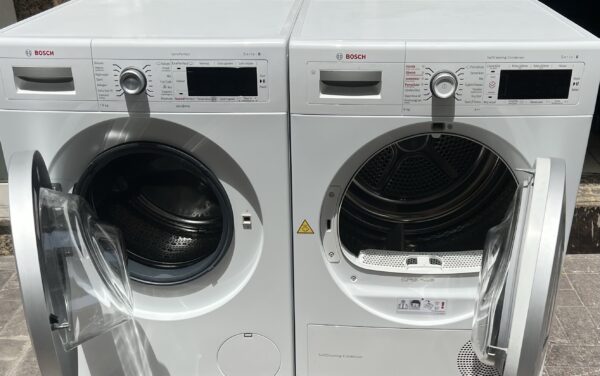 Used Bosch Series8 Separate 9KG washer 9kG Dryer Set - Image 2