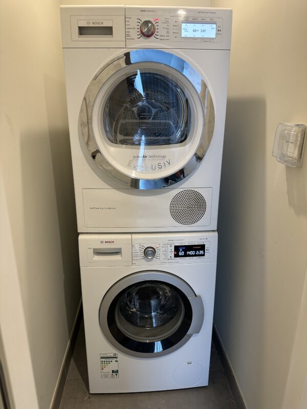 Used Bosch Series8 New Model Separate 9kg washer 9kg dryer Sleek Design, Excellent Performance - Image 2