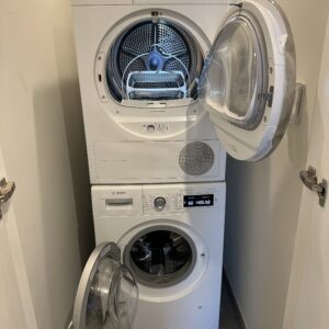 Used Bosch Series8 New Model Separate 9kg washer 9kg dryer Sleek Design, Excellent Performance
