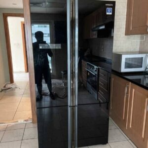 Used Hitachi French Door Refrigerator Glass body