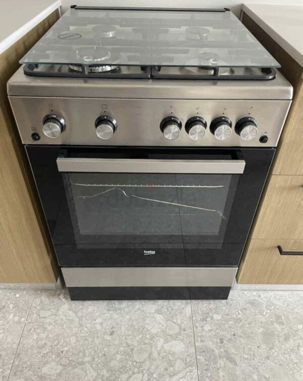 Used Beko 4 burner gas Cooker 60cm - Modern & Efficient, Great Value - Image 2