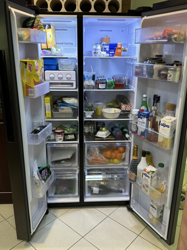 Used Samsung New Model Side by Side Refrigerator Sleek Design Excellent Performance - Image 3