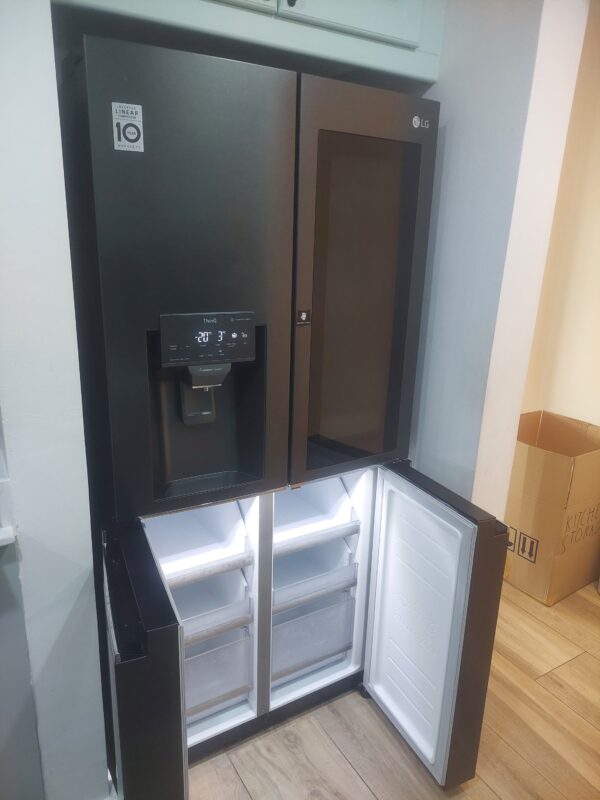 Used LG InstaView French Door Refrigerator With Water Dispenser ice Maker - Image 2
